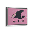 Eastern Kingbird Charley Harper Giclee on Matte Stretched Canvas-72
