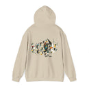 Charley Harper Mystery Of The Missing Migrants Unisex Heavy Blend™ Hooded Sweatshirt-34