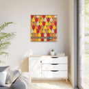 Octoberama Charley Harper Framed Giclee Print Stretched On Canvas-175