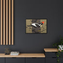 Ivory Billed Woodpecker Charley Harper Framed Giclee Print on Stretched on Canvas-18