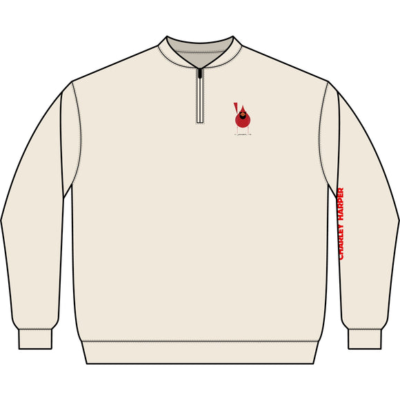 CAM Unisex Softstyle® Midweight Q-Zip Sweatshirt