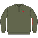 CAM Unisex Softstyle® Midweight Q-Zip Sweatshirt-5