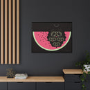 Watermelon Moon Charley Harper Framed Giclee Print on Matte Canvas-28