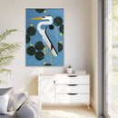 Herondipity Charley Harper Framed Giclee Print on Stretched Canvas-31