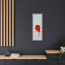 Cool Cardinal Charley Harper Framed Giclee Print Stretched On Canvas-26