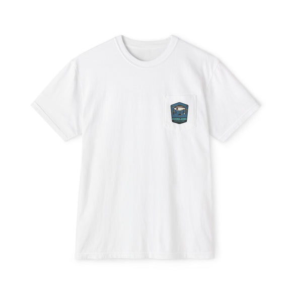 Everglades badge 2 Unisex Garment-Dyed Pocket T-Shirt