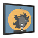 Racc-O-Lantern Charley Harper Framed Giclee Print Stretched On Canvas-17