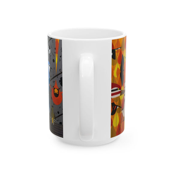 CAM EDGE BUZZARDROOST ROCK Ceramic Mug, 15oz