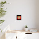 Vowlentine Charley Harper Framed Giclee Print on Stretched Canvas-39
