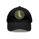 Charley Harper Florida Everglades Chino Twill Hat with Leather Style Patch (Round)-5