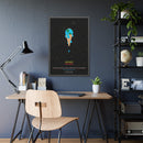 Warming Warning Charley Harper Pinewood Framed Posters-7