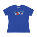 Bird Feeder's Charley Harper Women's Cotton Tee-8
