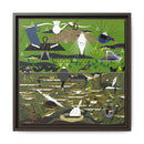 Charley Harper Florida Everglades Wall Art – Mid-Century Modern Geometric Bird Canvas with Minimal Wildlife Accents-15