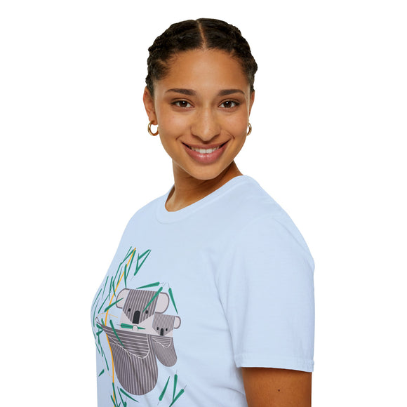Charley Harper Koal Koala Unisex Softstyle T-Shirt
