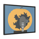 Racc-O-Lantern Charley Harper Framed Giclee Print Stretched On Canvas-20