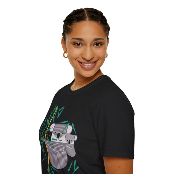 Charley Harper Koal Koala Unisex Softstyle T-Shirt