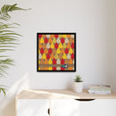 Octoberama Charley Harper Framed Giclee Print Stretched On Canvas-115