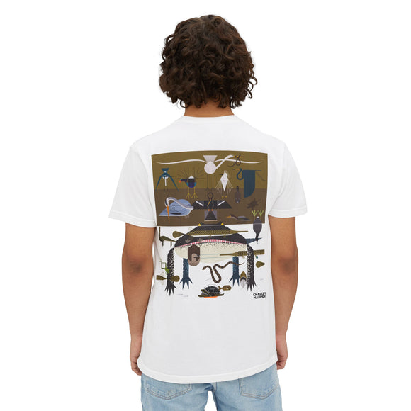 Everglades badge 2 Unisex Garment-Dyed Pocket T-Shirt