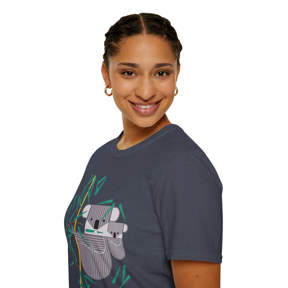 Charley Harper Koal Koala Unisex Softstyle T-Shirt