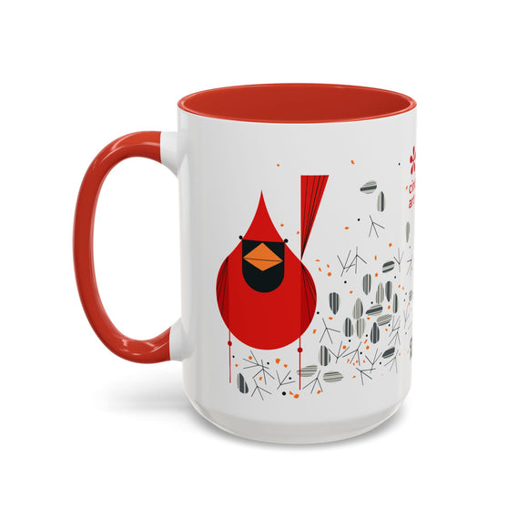CAM BRANDED CARDINAL Accent Coffee Mug 15oz
