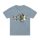 CAM Mystery of the Missing Migran Unisex Oversized Garment-Dyed T-Shirt-4