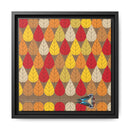Octoberama Charley Harper Framed Giclee Print Stretched On Canvas-18
