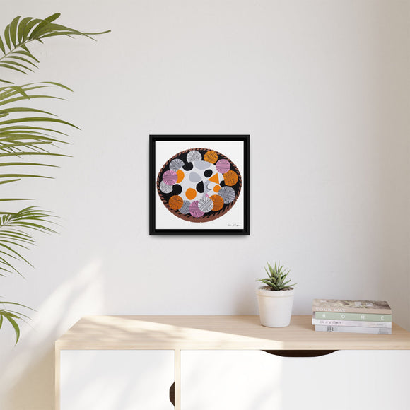 Kittens n' Knittens Edie Harper Framed Giclee Print on Stretched Canvas