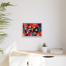 Crazy Cat Crazy Quilt Edie Harper Framed Giclee Print Stretched On Canvas-42