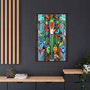 Monteverde Charley Harper Framed Giclee Print Stretched On Canvas-42
