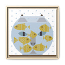 Fishful Thinking Edie Harper Framed Giclee Print on Stretched Canvas-33