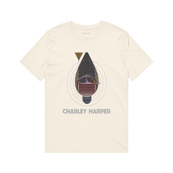 Over and Under Charles Harper Unisex Crafter Organic Mid-Light T-Shirt