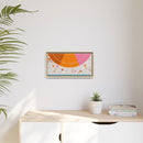 Sand Peeper Edie Harper Framed Giclee Print Stretched On Canvas-63