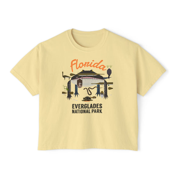 Everglades Women's Boxy Tee