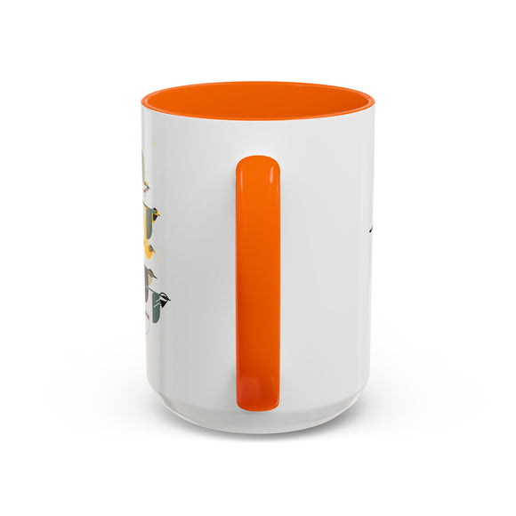 Mystery of the Missing Migrants Charley Harper Art Studio Classic Accent Mug 15oz