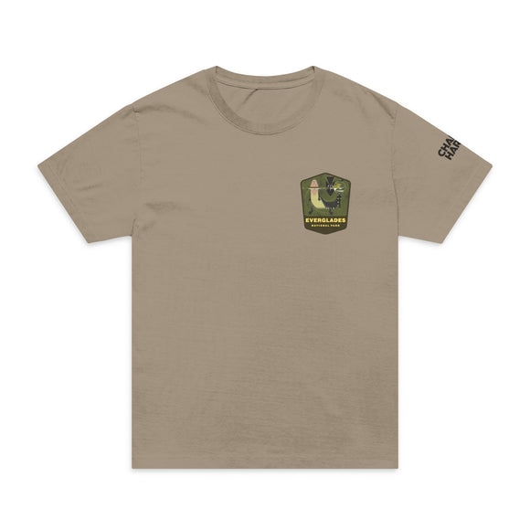 Everglades Solo Gator 1  Unisex Oversized Garment-Dyed T-Shirt