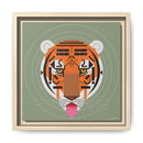 Cool Carnivore Charley Harper Giclee Framed Stretched On Canvas Print-36