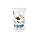 Charley Harper Strollin and Patrollin Pint Glass (16oz)-3