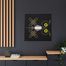 Owl on the Prowl  Charley Harper Framed Giclee Print on Stretched Canvas-28
