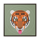 Cool Carnivore Charley Harper Giclee Framed Stretched On Canvas Print-8