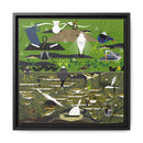 Charley Harper Florida Everglades Wall Art – Mid-Century Modern Geometric Bird Canvas with Minimal Wildlife Accents-14