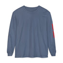 CAM Unisex Garment-dyed Long Sleeve T-Shirt-10