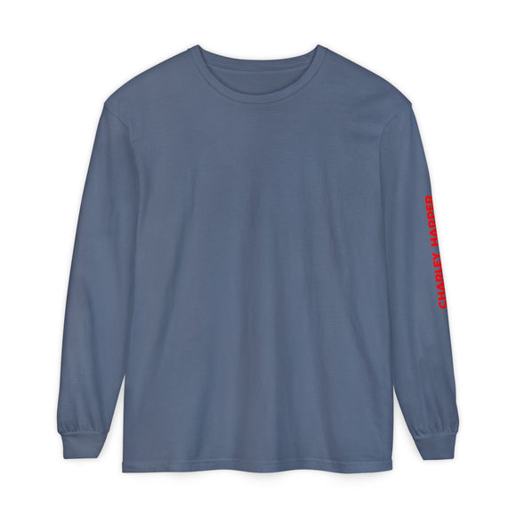 CAM Unisex Garment-dyed Long Sleeve T-Shirt