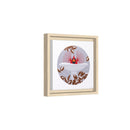 B-r-r-r-r-rdbath Charley Harper Framed Giclee Print on Stretched Canvas-109