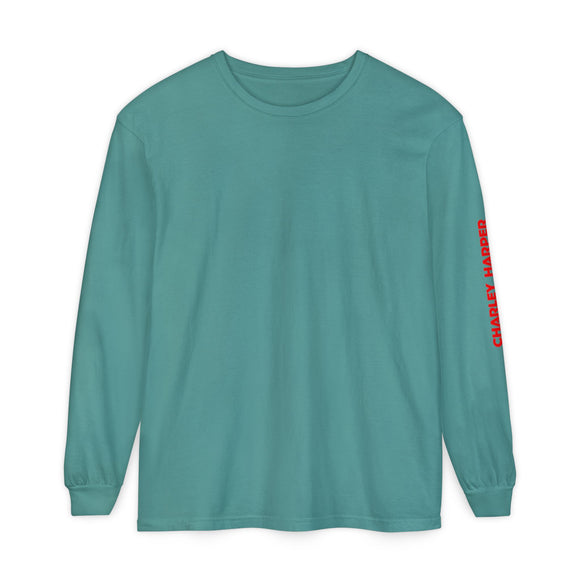 CAM Unisex Garment-dyed Long Sleeve T-Shirt