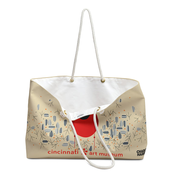 CAM Cardinal Close up Weekender Bag