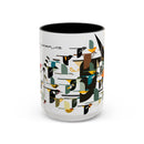 Mystery of the Missing Migrants Charley Harper Art Studio Classic Accent Mug 15oz-8