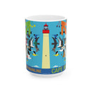 Cape May New Jersey Charley Harper Ceramic Mug 15oz-1