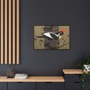 Ivory Billed Woodpecker Charley Harper Framed Giclee Print on Stretched on Canvas-33