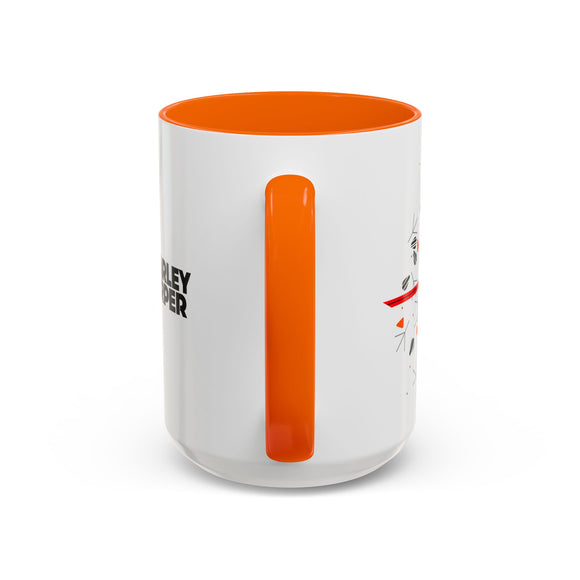 Cardinal Courtship Charley Harper Art Studio Classic Accent Mug 15oz