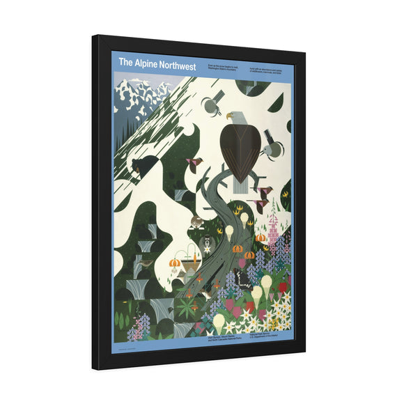 The Alpine Northwest Charley Harper for the NPS
